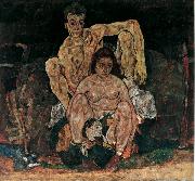 Egon Schiele The Familly (mk12) oil painting picture wholesale